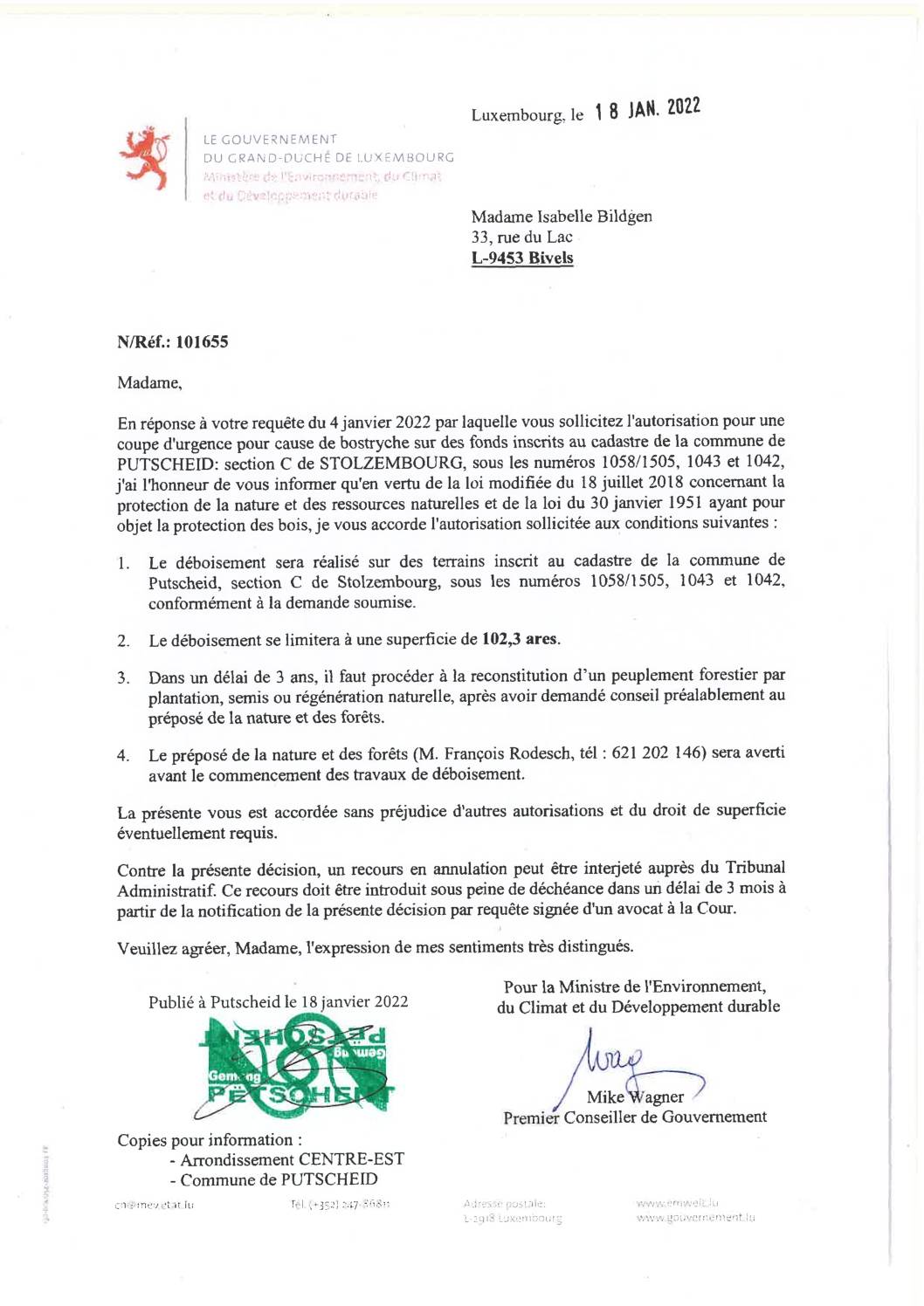 Notification de decision_Coupe d'urgence pour cause de bostryche_Stolzembourg